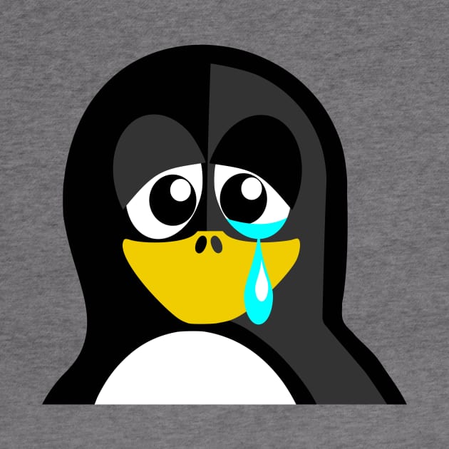 Crying Penguin by PatrioTEEism